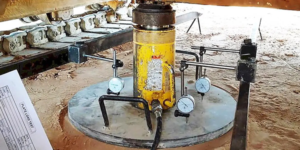 Soil Bearing Capacity Test